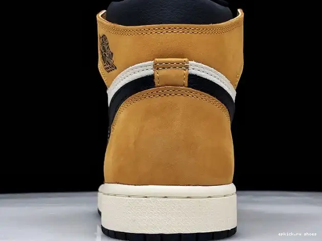 Rep Retro High Year Air 1 555088-700 OG the Rookie of Jordan 0612